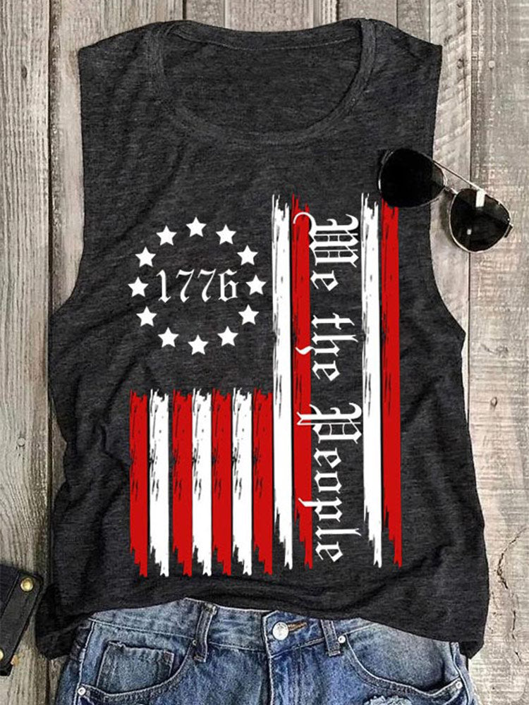 We the People Graphic Tank Top - Liberty Essentials Apparel
