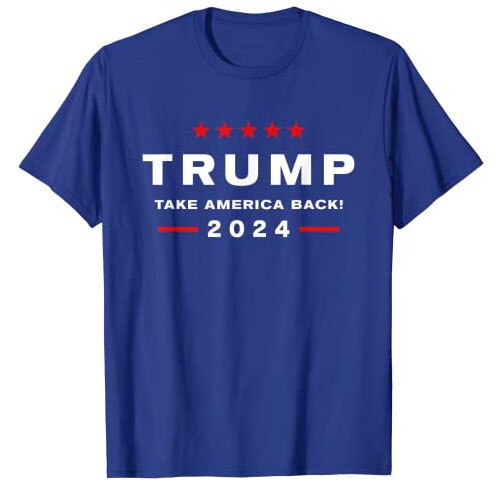 Donald Trump 2024 "Take America Back" T-Shirt - Liberty Essentials Apparel