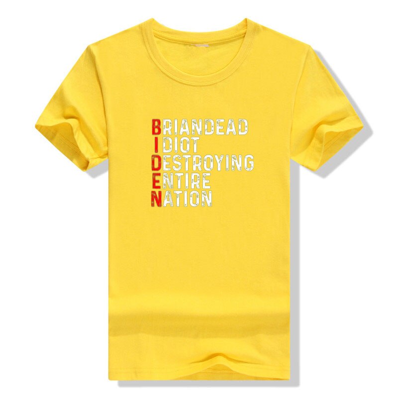 Anti President Joe Biden is an Idiot Funny T-Shirt - Liberty Essentials Apparel