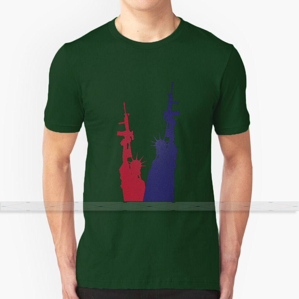 Lady Liberty and the 2nd Amendment T-Shirt - Liberty Essentials Apparel