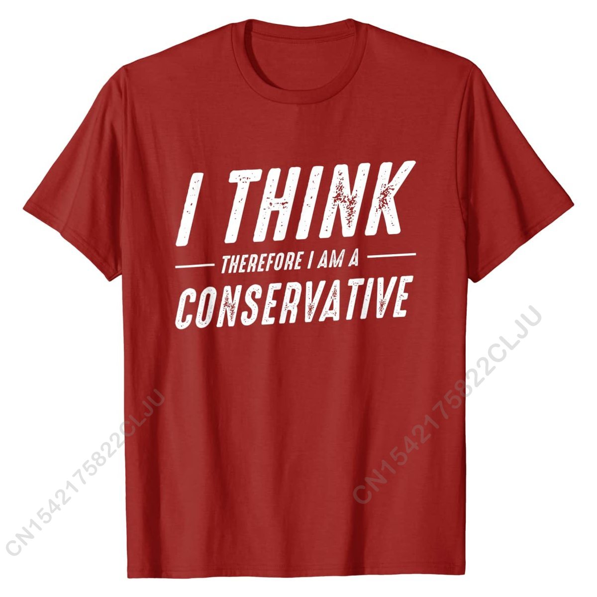 I Think Therefore I Am A Conservative T-Shirt - Liberty Essentials Apparel