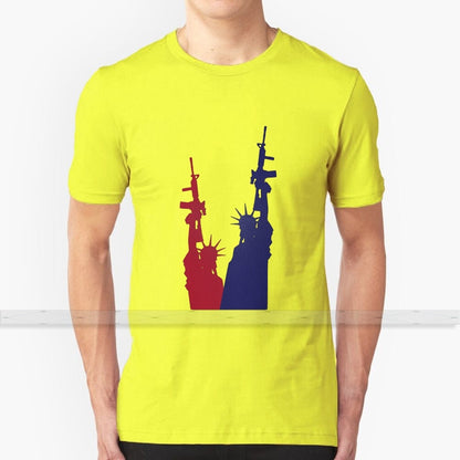 Lady Liberty and the 2nd Amendment T-Shirt - Liberty Essentials Apparel