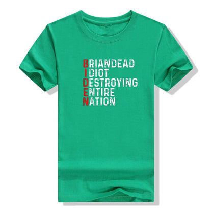 Anti President Joe Biden is an Idiot Funny T-Shirt - Liberty Essentials Apparel