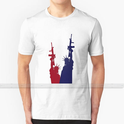 Lady Liberty and the 2nd Amendment T-Shirt - Liberty Essentials Apparel