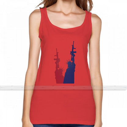 Lady Liberty and the 2nd Amendment T-Shirt - Liberty Essentials Apparel