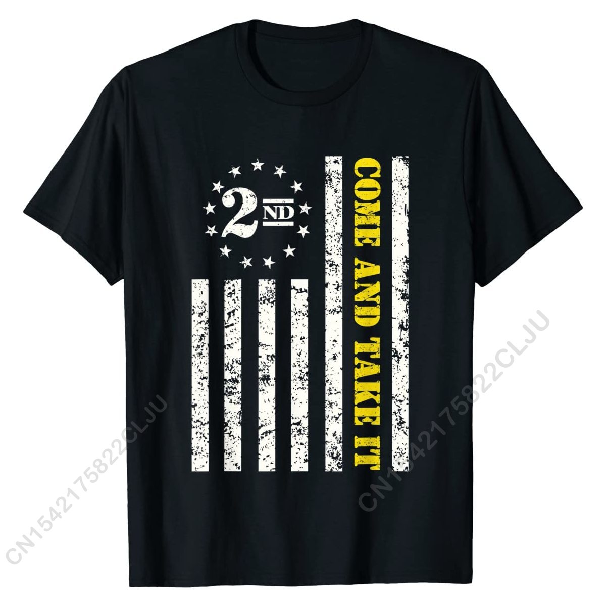2nd Amendment Betsy Ross Flag 2A T-Shirt - Liberty Essentials Apparel