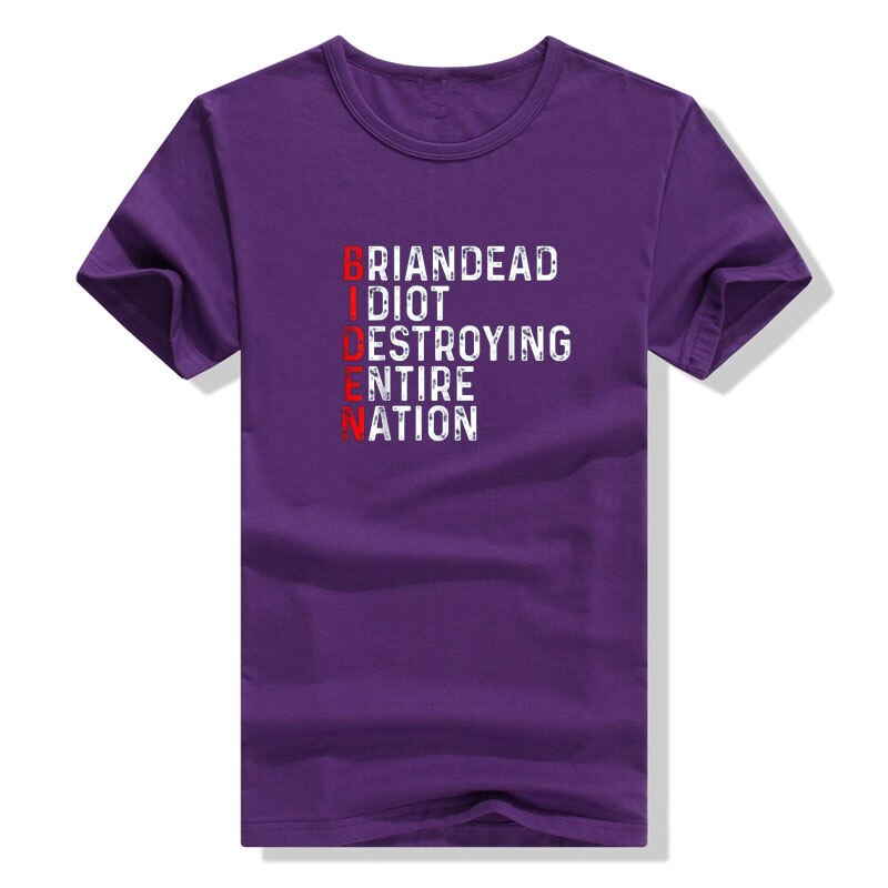 Anti President Joe Biden is an Idiot Funny T-Shirt - Liberty Essentials Apparel