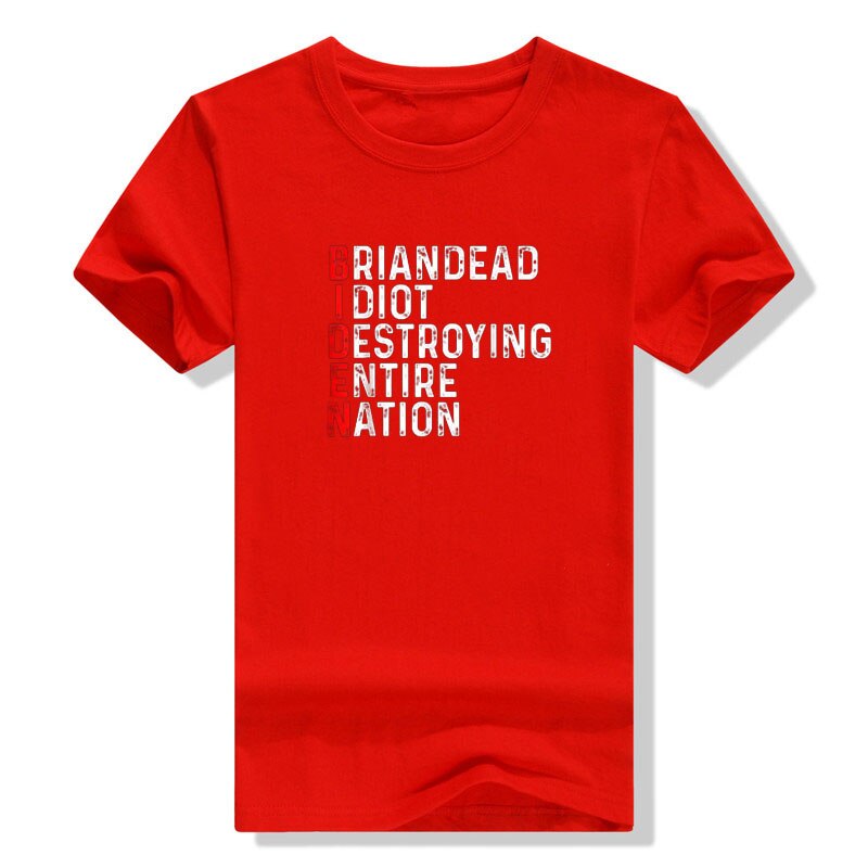 Anti President Joe Biden is an Idiot Funny T-Shirt - Liberty Essentials Apparel