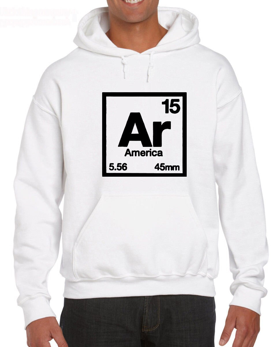 Ar-15 Periodic America Pro Gun Hoodies Sweatshirts - Liberty Essentials Apparel