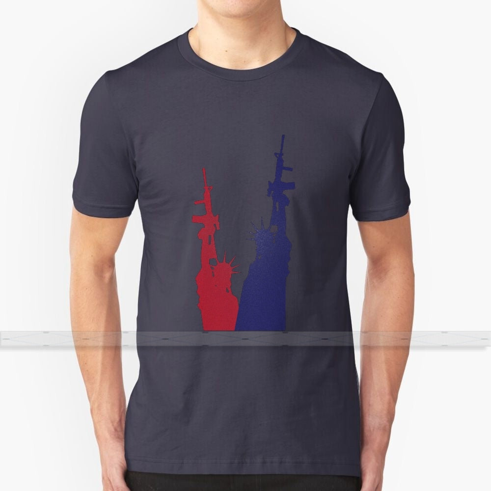 Lady Liberty and the 2nd Amendment T-Shirt - Liberty Essentials Apparel