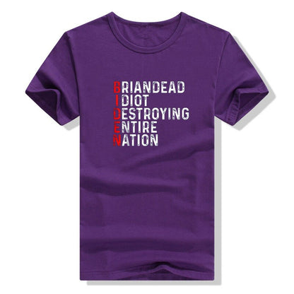 Anti President Joe Biden is an Idiot Funny T-Shirt - Liberty Essentials Apparel