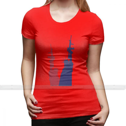 Lady Liberty and the 2nd Amendment T-Shirt - Liberty Essentials Apparel