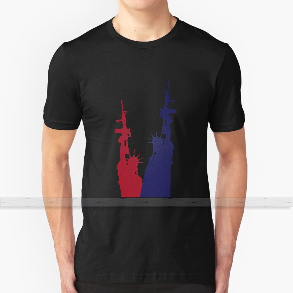 Lady Liberty and the 2nd Amendment T-Shirt - Liberty Essentials Apparel
