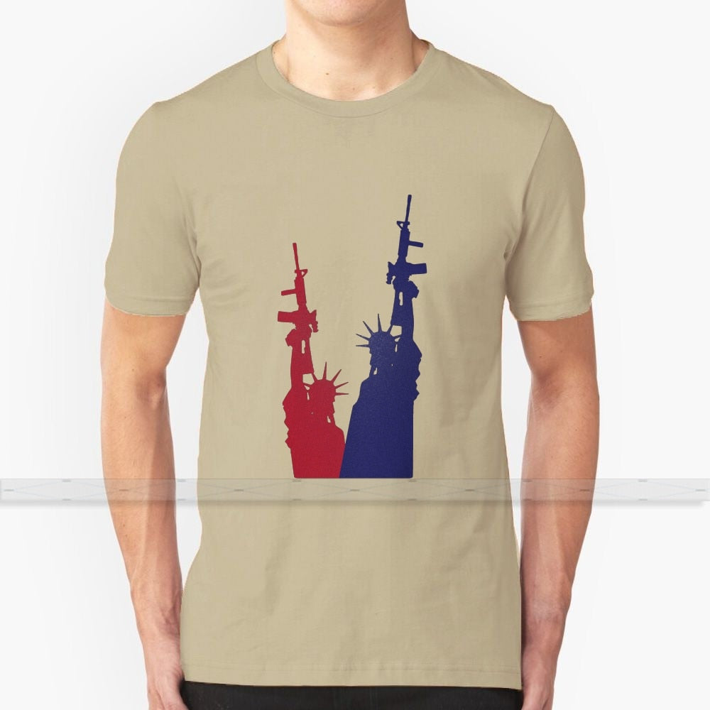 Lady Liberty and the 2nd Amendment T-Shirt - Liberty Essentials Apparel
