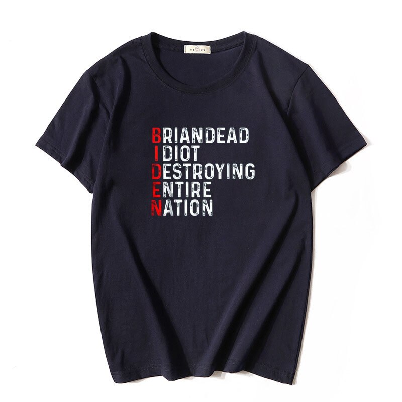 Anti President Joe Biden is an Idiot Funny T-Shirt - Liberty Essentials Apparel