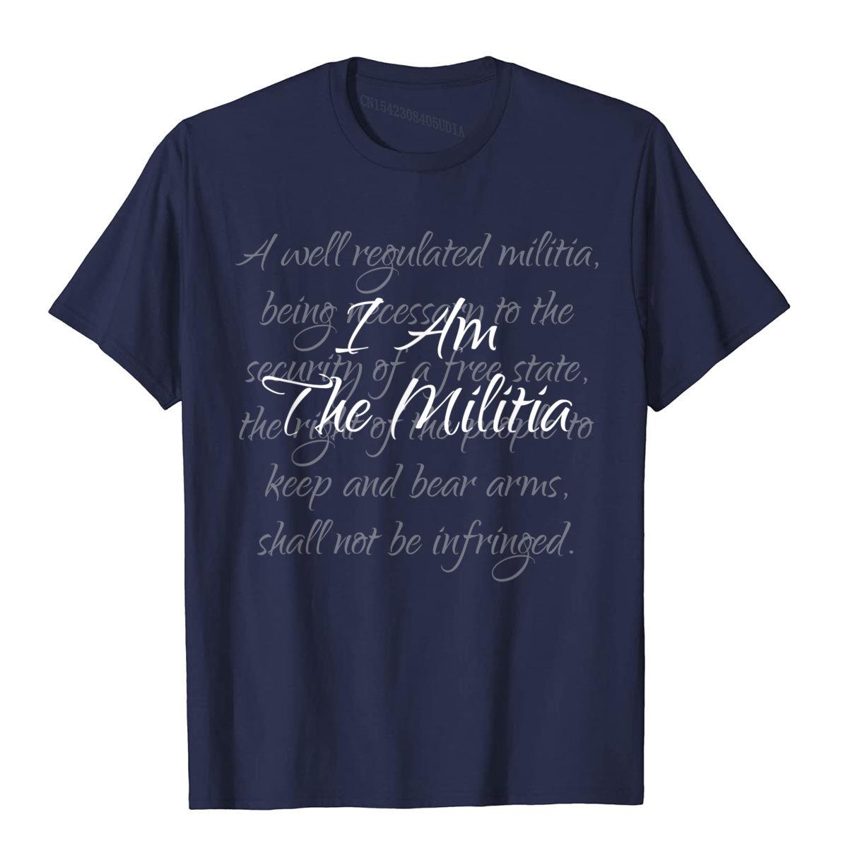 A Well Regulated Militia, being... Pro 2nd Amendment T-Shirt - Liberty Essentials Apparel