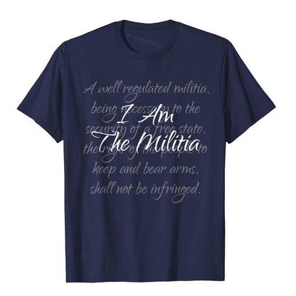 A Well Regulated Militia, being... Pro 2nd Amendment T-Shirt - Liberty Essentials Apparel