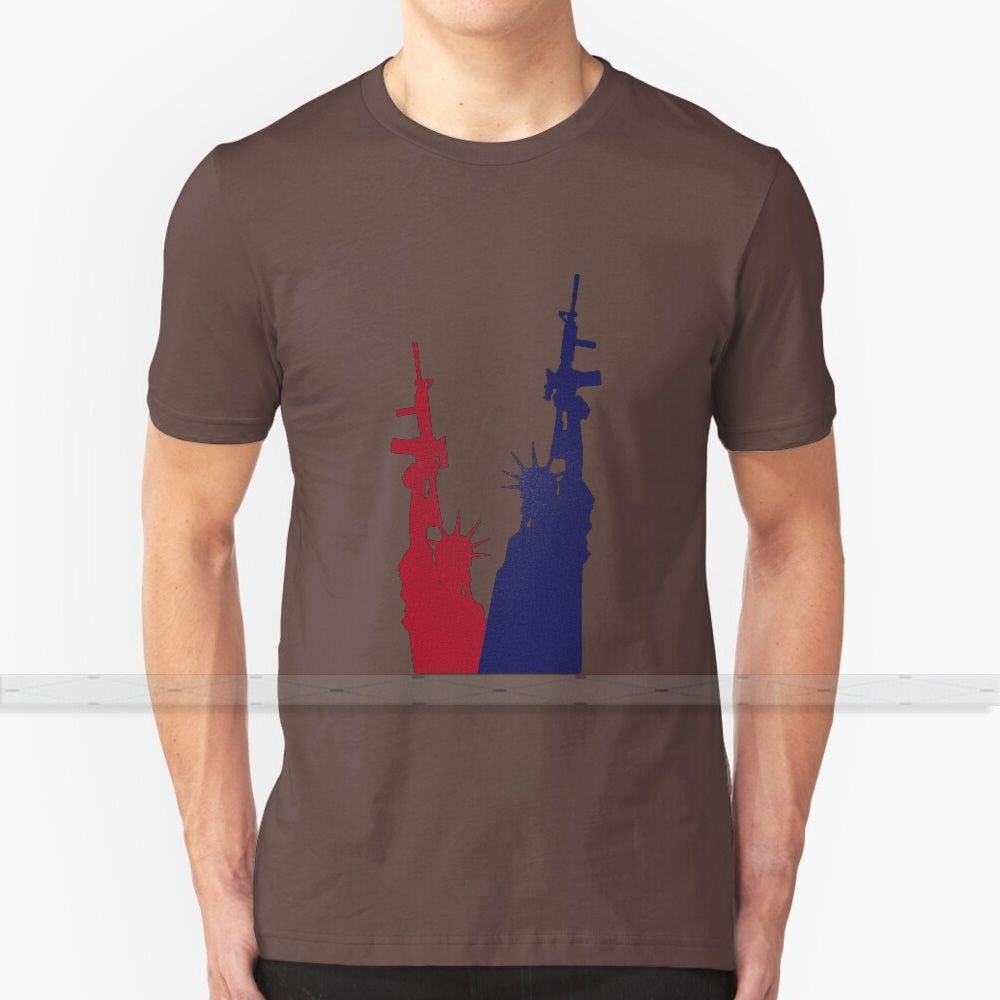 Lady Liberty and the 2nd Amendment T-Shirt - Liberty Essentials Apparel