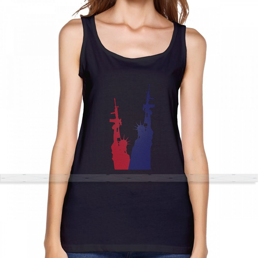Lady Liberty and the 2nd Amendment T-Shirt - Liberty Essentials Apparel