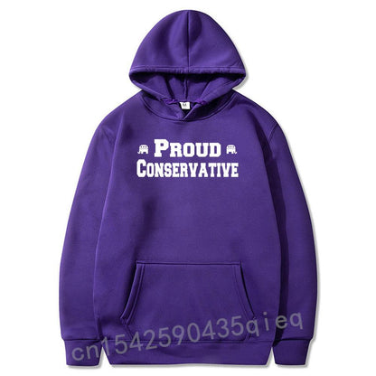 Proud Conservative Hoodie - Liberty Essentials Apparel