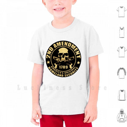 2nd Amendment T Shirt Big Size 100% Cotton - Liberty Essentials Apparel