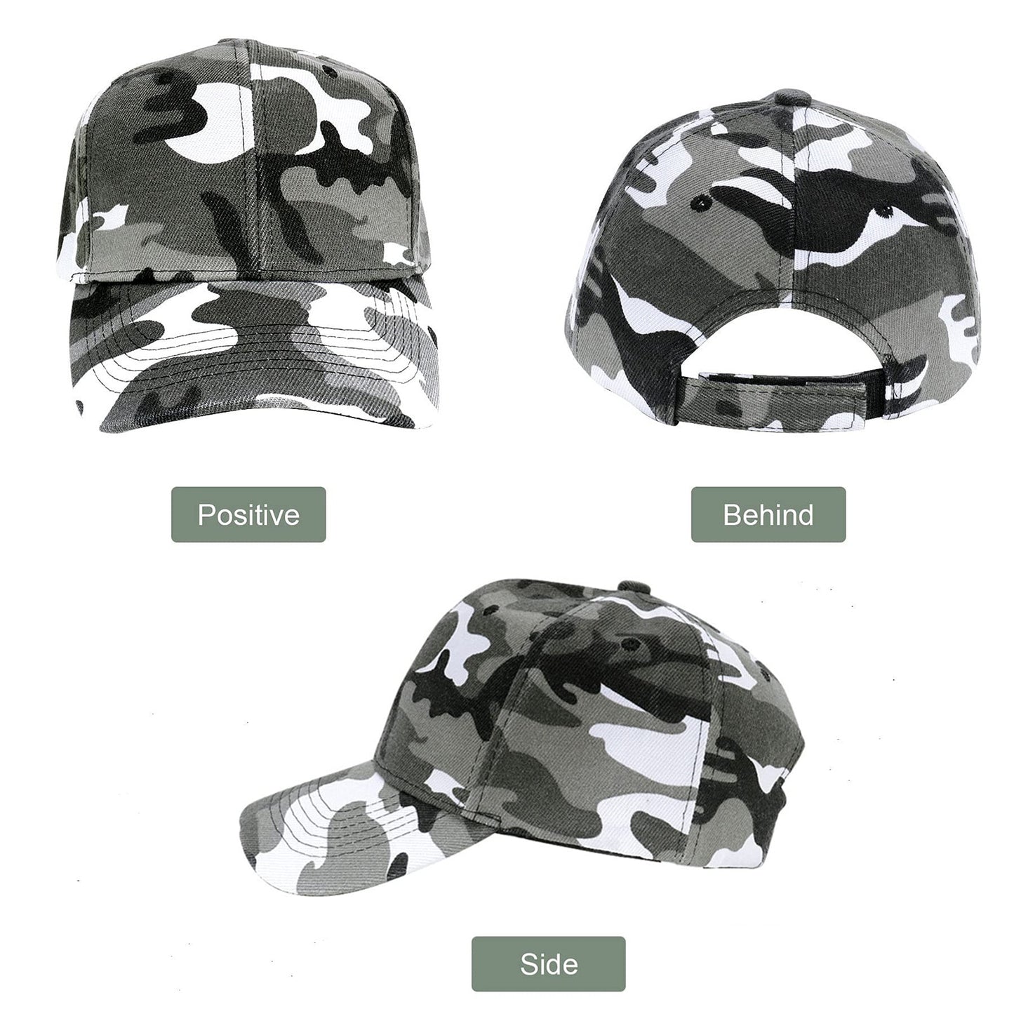 Trump 2024 Camo Baseball Hat with USA Flag - Liberty Essentials Apparel