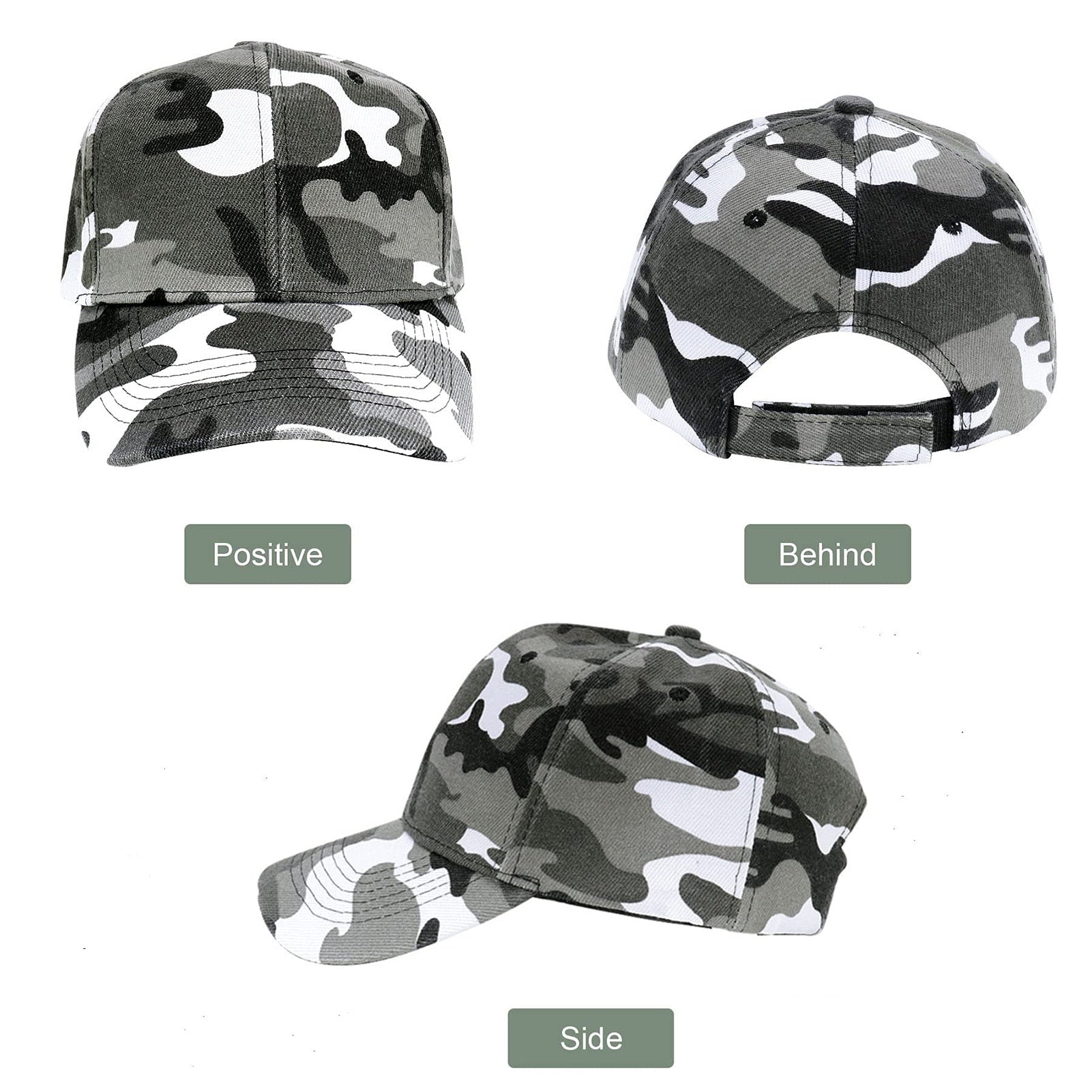 Trump 2024 Camo Baseball Hat with USA Flag - Liberty Essentials Apparel