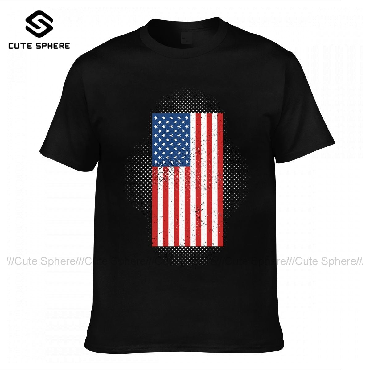 Classic American Flag T-Shirt - Liberty Essentials Apparel