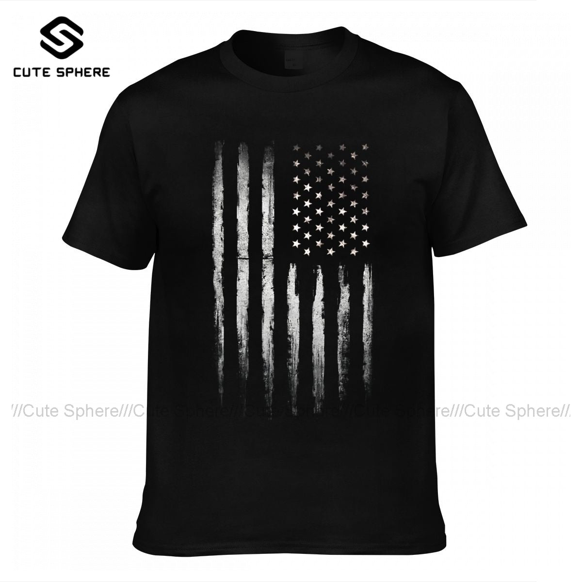 Classic American Flag T-Shirt - Liberty Essentials Apparel