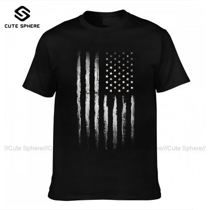 Classic American Flag T-Shirt - Liberty Essentials Apparel