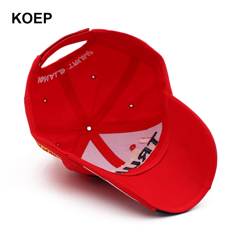 Donald Trump 2024 "Keep America Great" Baseball Cap - 3D Embroidered Snapback Hat - Liberty Essentials Apparel