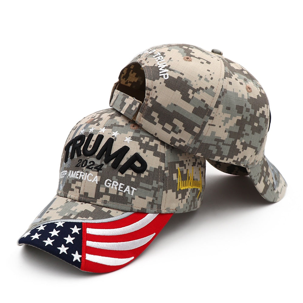 Take America Back! Trump 2024 Embroidered Baseball Cap - Liberty Essentials Apparel