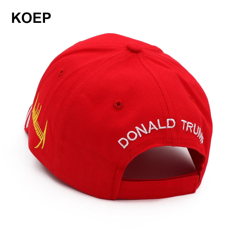 Donald Trump 2024 "Keep America Great" Baseball Cap - 3D Embroidered Snapback Hat - Liberty Essentials Apparel