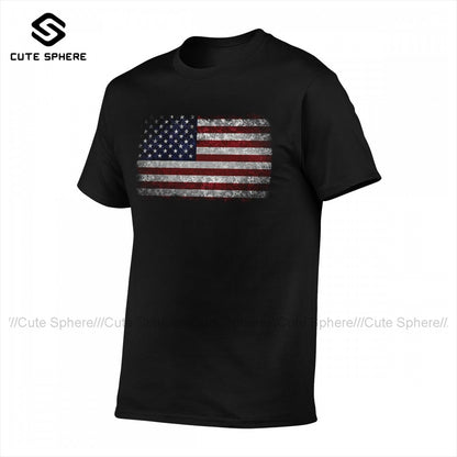 Classic American Flag T-Shirt - Liberty Essentials Apparel