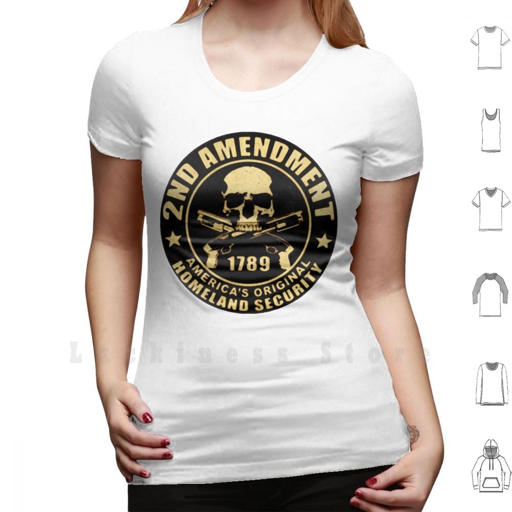 2nd Amendment T Shirt Big Size 100% Cotton - Liberty Essentials Apparel