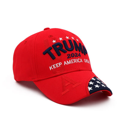Donald Trump 2024 USA Baseball Cap - Keep America Great! - Liberty Essentials Apparel
