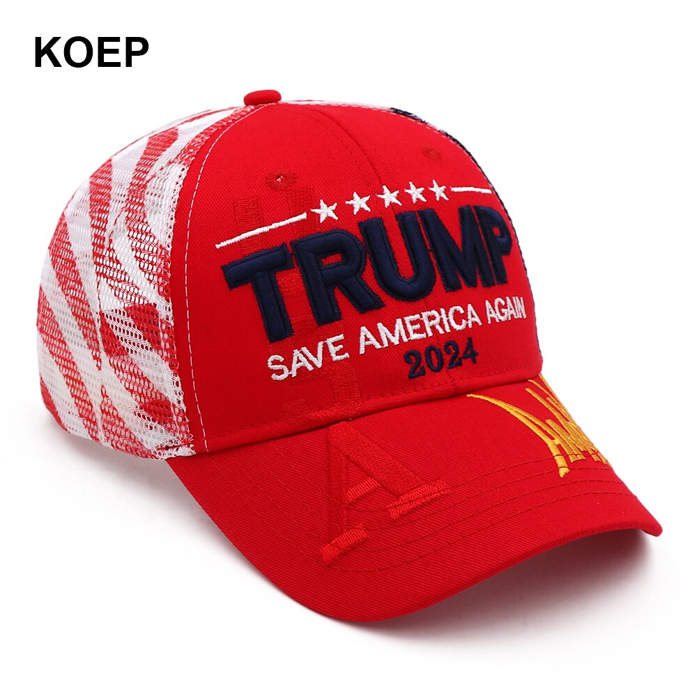 SAVE AMERICA AGAIN Trump 2024 Baseball Cap - Snapback Hat with Embroidery - Liberty Essentials Apparel