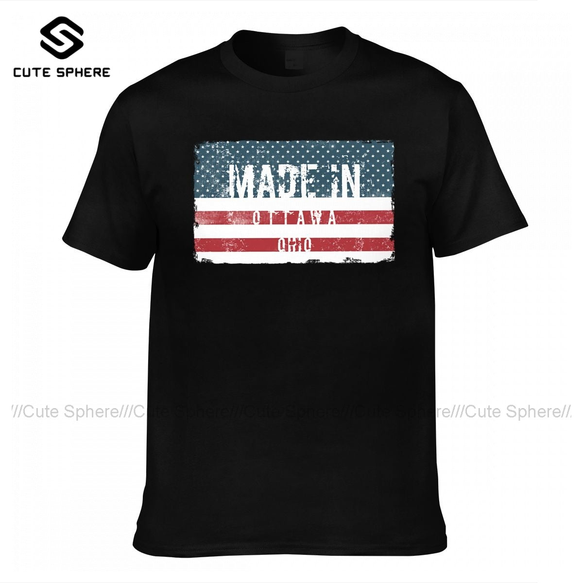 Classic American Flag T-Shirt - Liberty Essentials Apparel