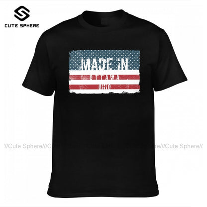 Classic American Flag T-Shirt - Liberty Essentials Apparel