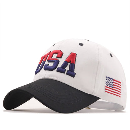 USA Flag Baseball Cap - Liberty Essentials Apparel