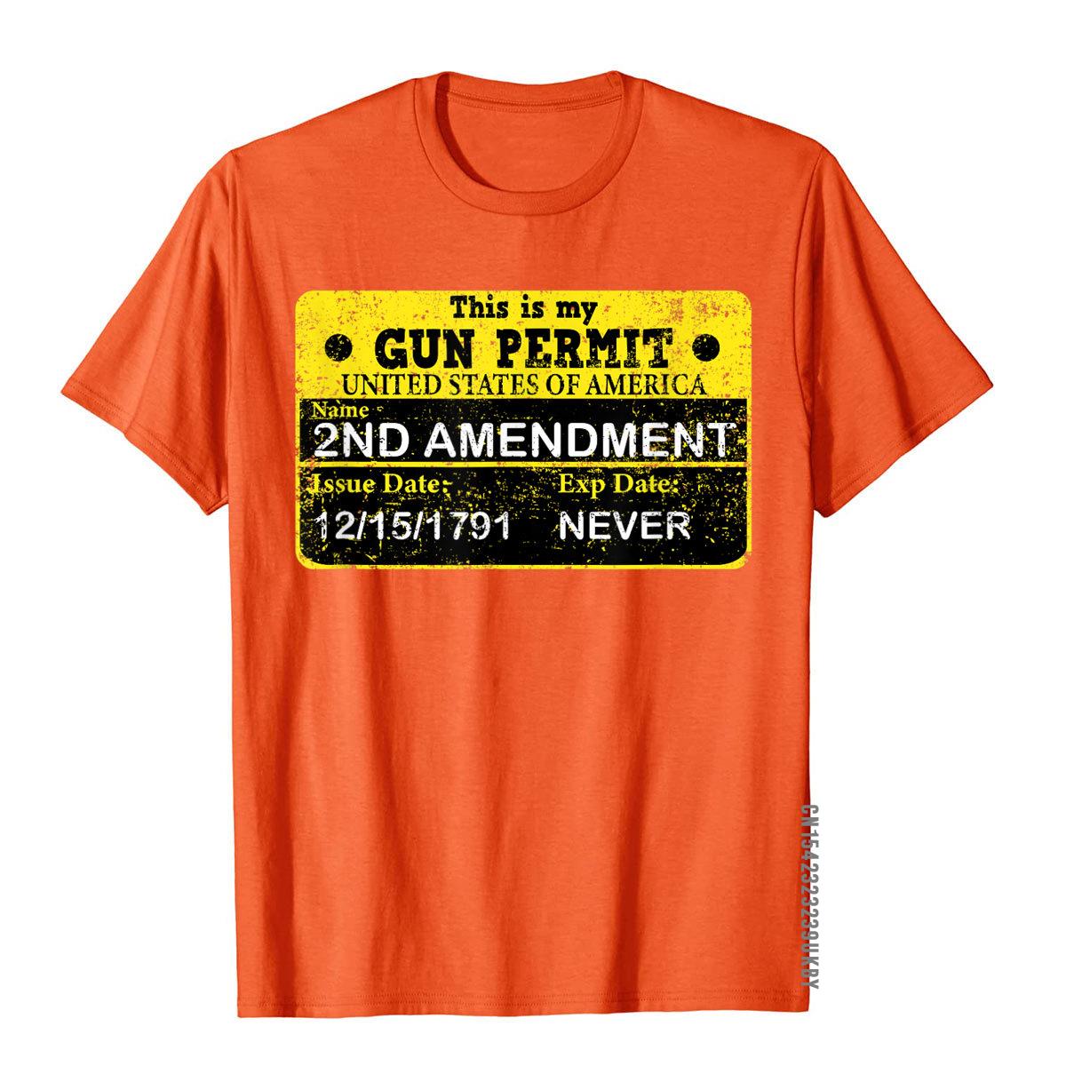 The 2A Is My Gun Permit Proud American Pro 2nd Amendment T-Shirt - Liberty Essentials Apparel