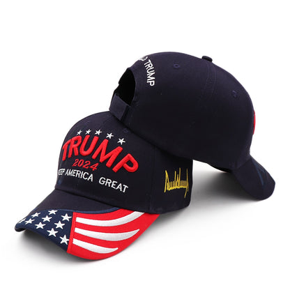 Take America Back! Trump 2024 Embroidered Baseball Cap - Liberty Essentials Apparel