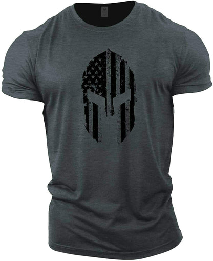 Soldier Stars and Stripes short-sleeved Quick Dry T-shirt - Liberty Essentials Apparel
