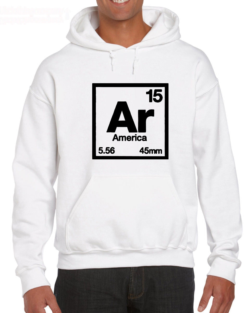 Ar-15 Periodic America Pro Gun Hoodies Sweatshirts - Liberty Essentials Apparel
