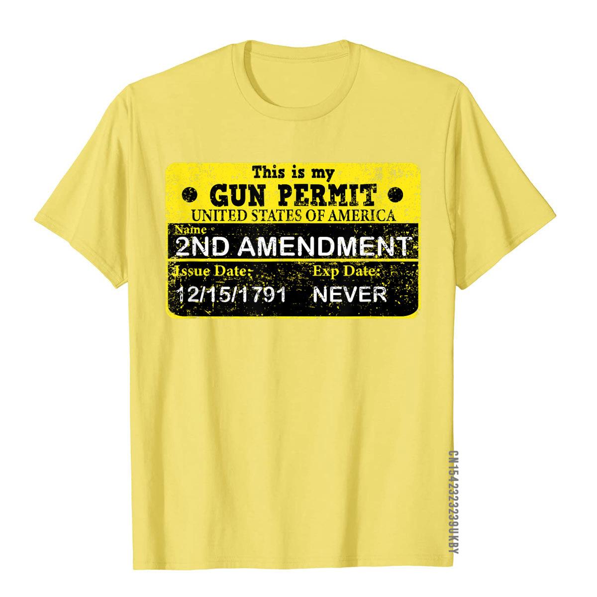 The 2A Is My Gun Permit Proud American Pro 2nd Amendment T-Shirt - Liberty Essentials Apparel