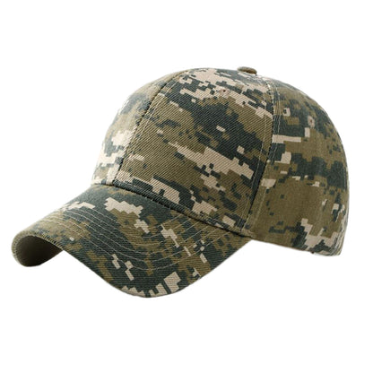 Trump 2024 Camo Baseball Hat with USA Flag - Liberty Essentials Apparel