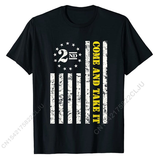 2nd Amendment Betsy Ross Flag 2A T-Shirt - Liberty Essentials Apparel