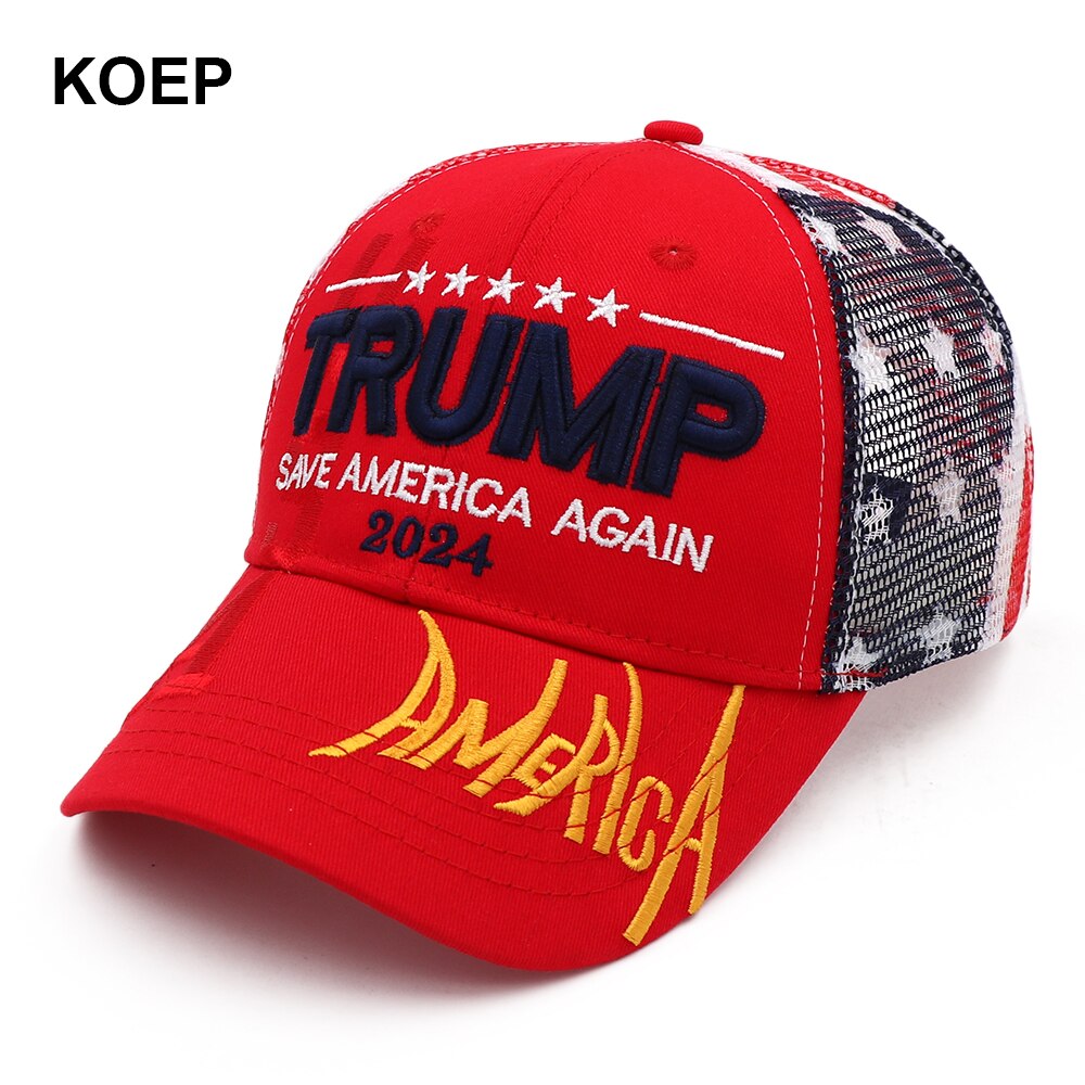 SAVE AMERICA AGAIN Trump 2024 Baseball Cap - Snapback Hat with Embroidery - Liberty Essentials Apparel