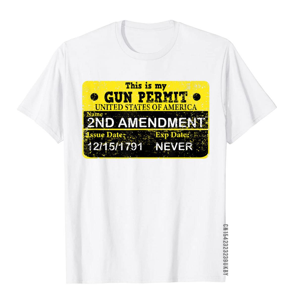 The 2A Is My Gun Permit Proud American Pro 2nd Amendment T-Shirt - Liberty Essentials Apparel