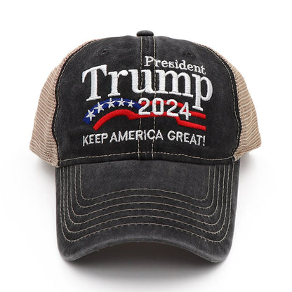 Donald Trump 2024 USA Baseball Cap - Keep America Great! - Liberty Essentials Apparel